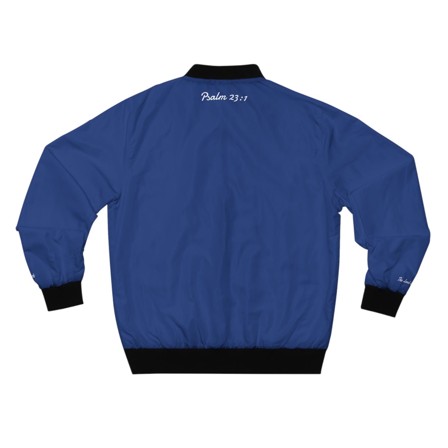 No Fear No Lack Blue Bomber Jacket