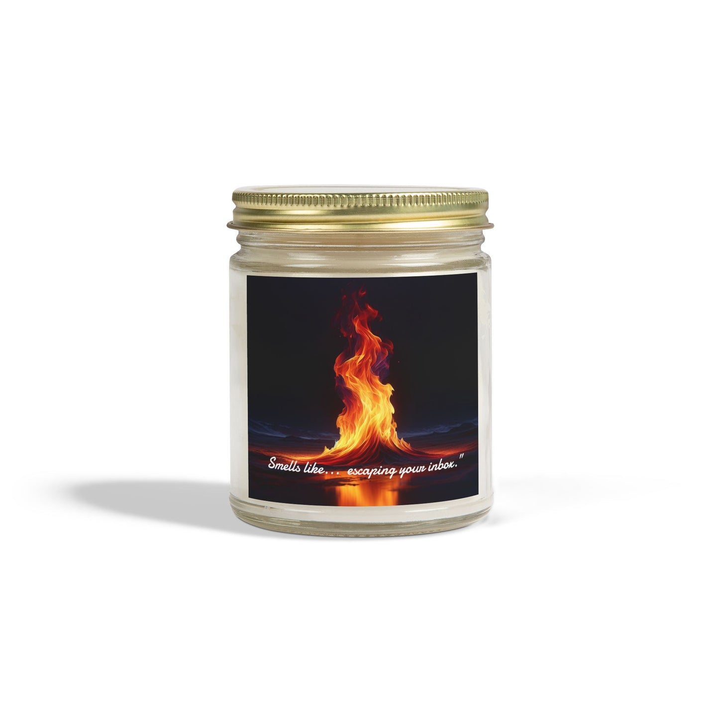 “Smells like... escaping your inbox.” Candle