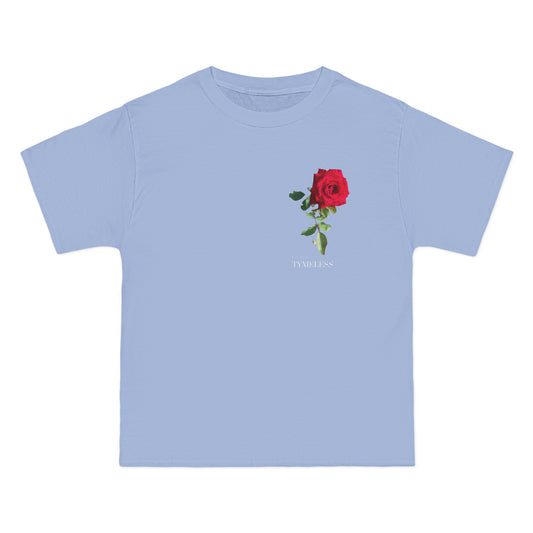 Tyme Less Red Rose Men's T- Shirt