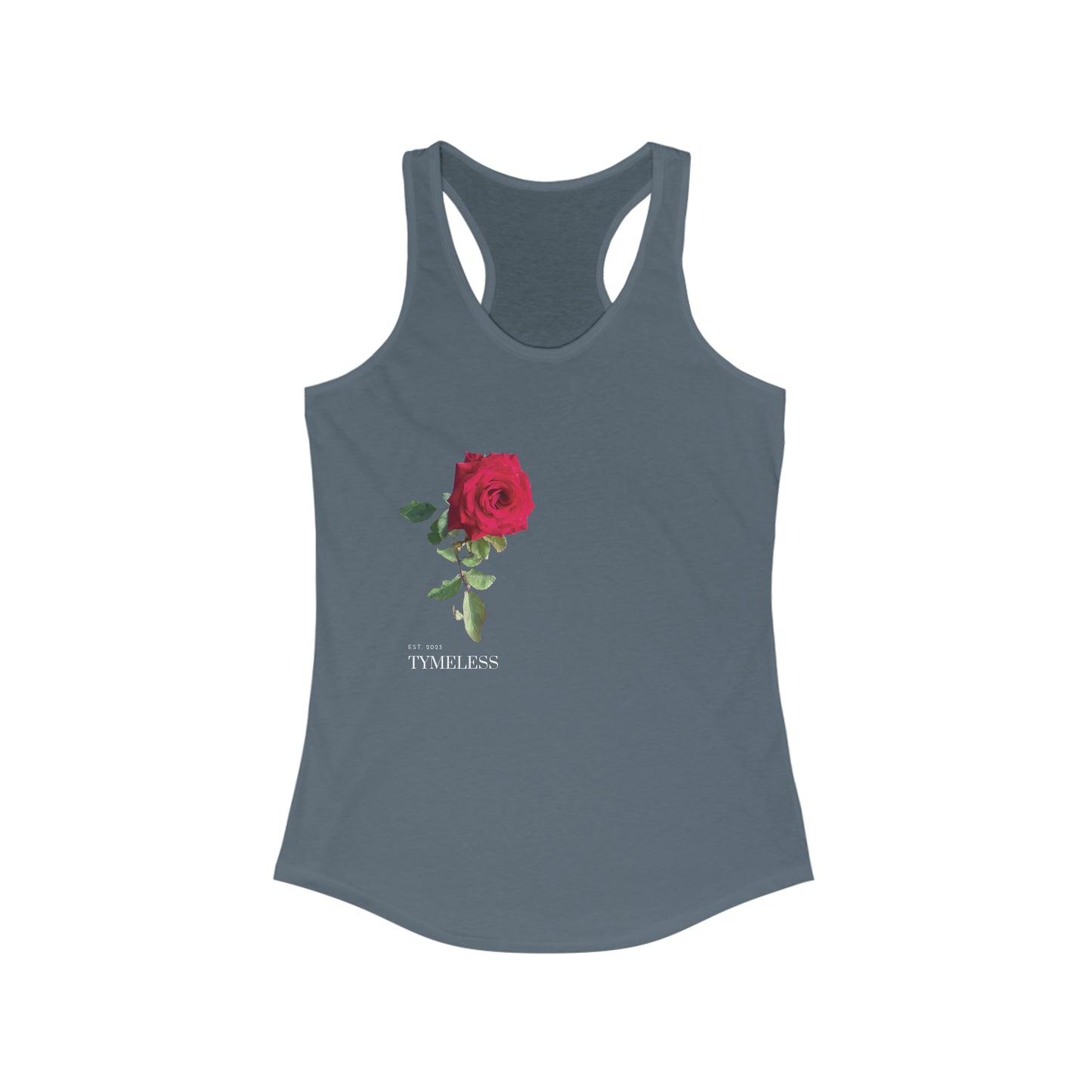 TymeLess Red Rose Women Racerback Tank