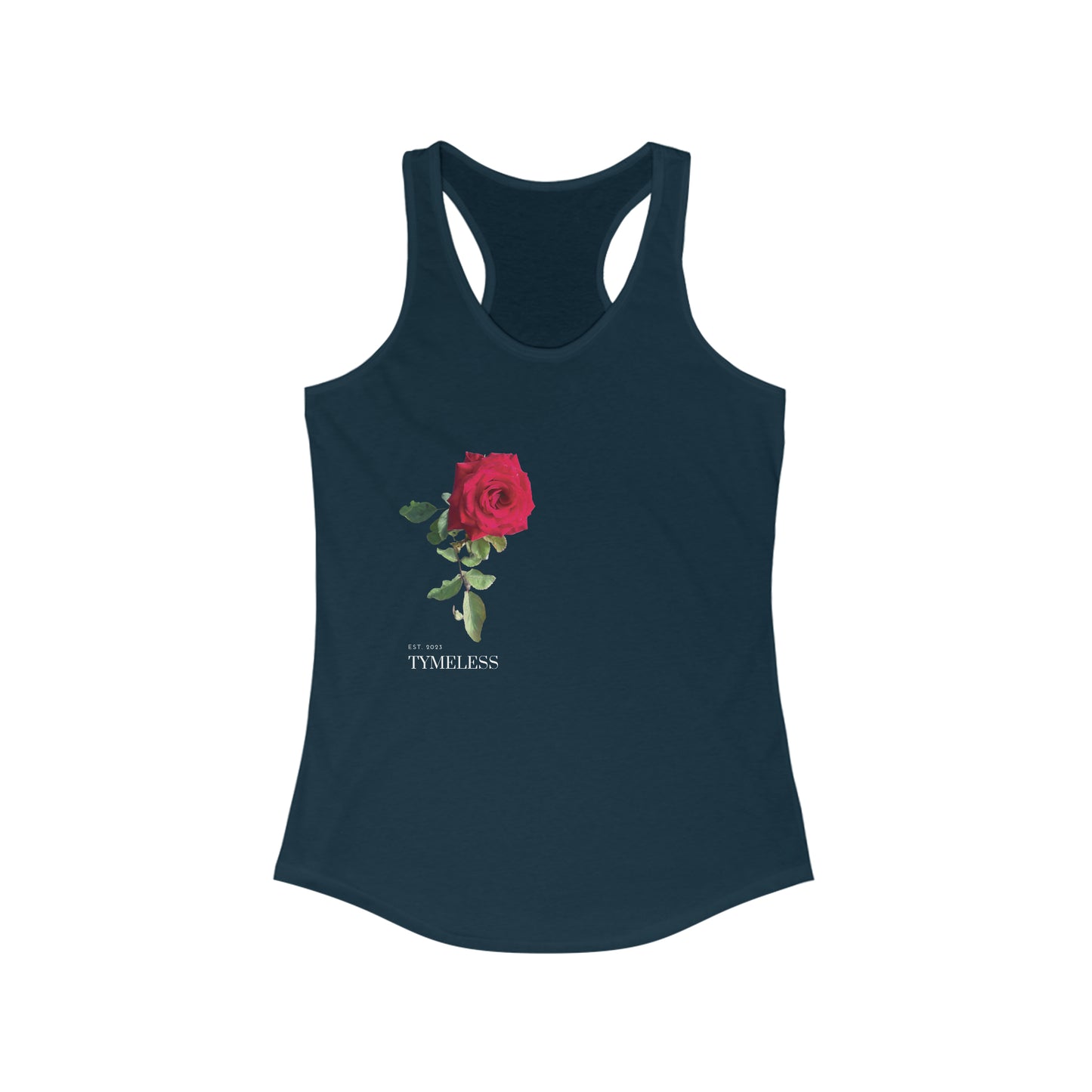 TymeLess Red Rose Women Racerback Tank