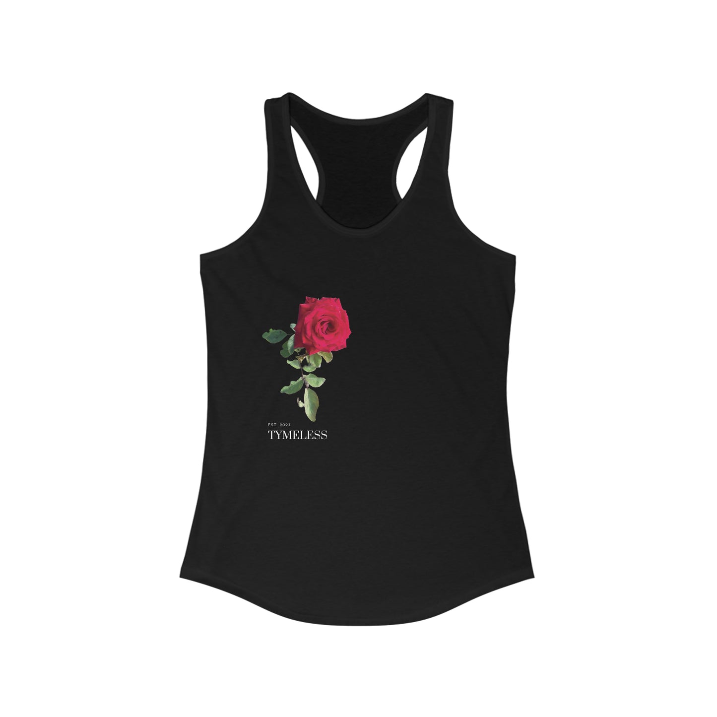 TymeLess Red Rose Women Racerback Tank