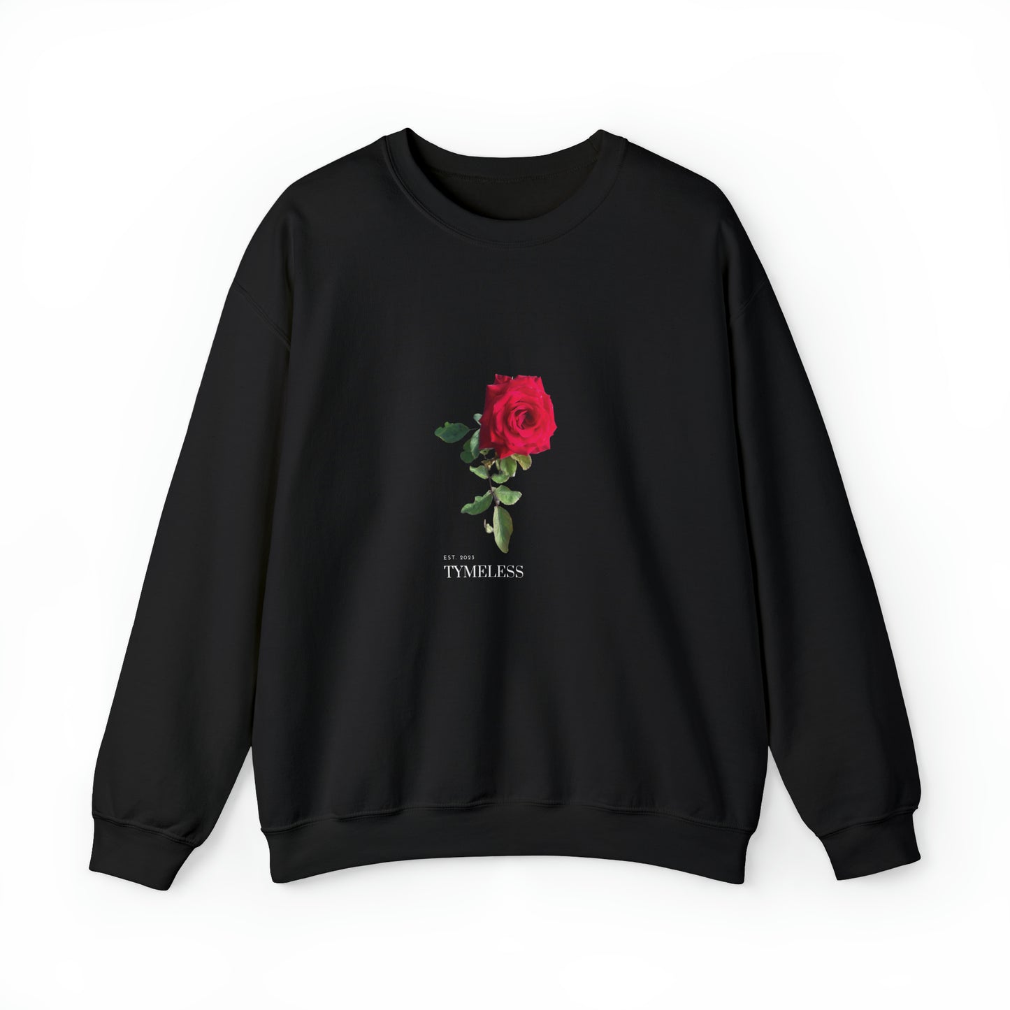 TymeLess Red Rose Men's Crewneck Sweatshirt