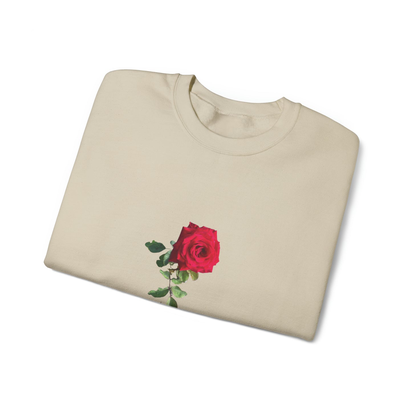 TymeLess Red Rose Men's Crewneck Sweatshirt