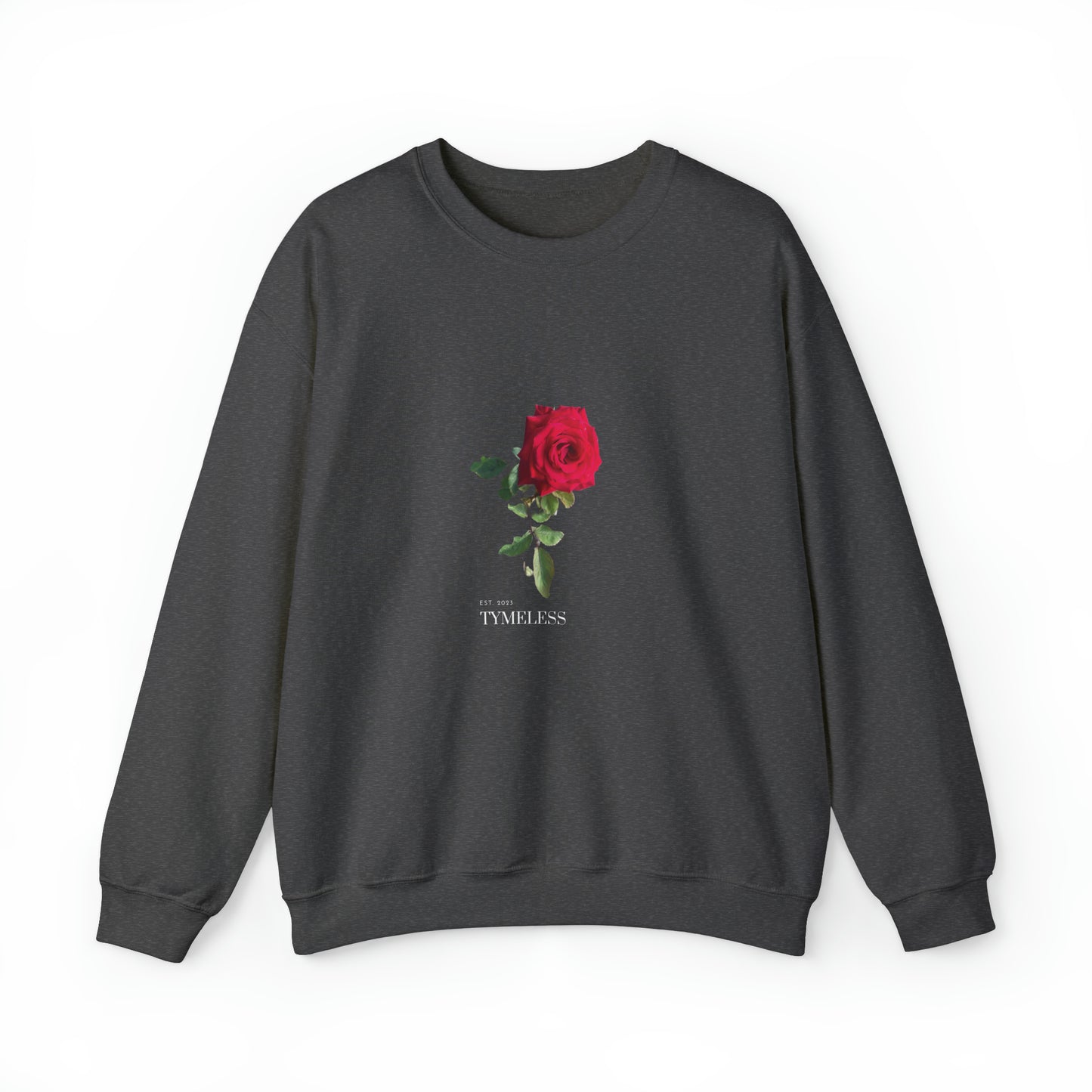 TymeLess Red Rose Men's Crewneck Sweatshirt