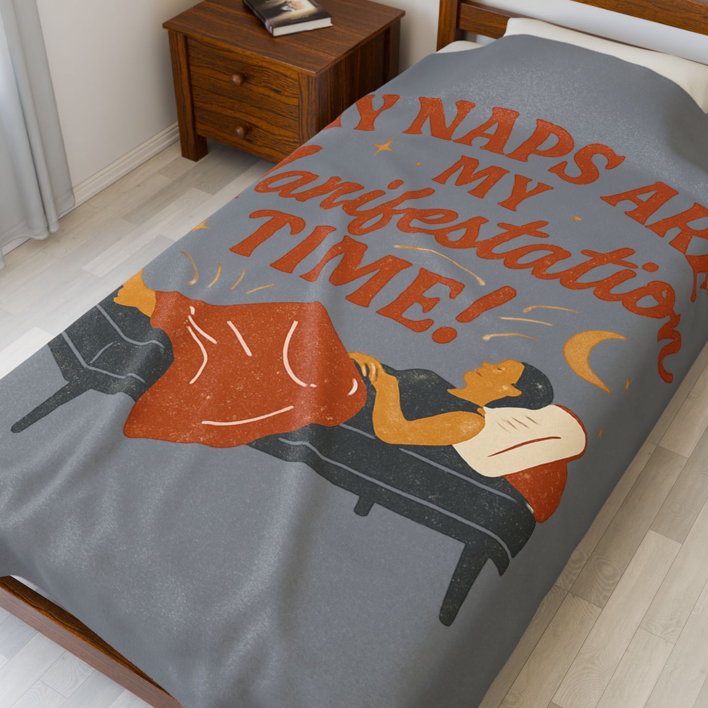 Manifested through Sleep Blanket