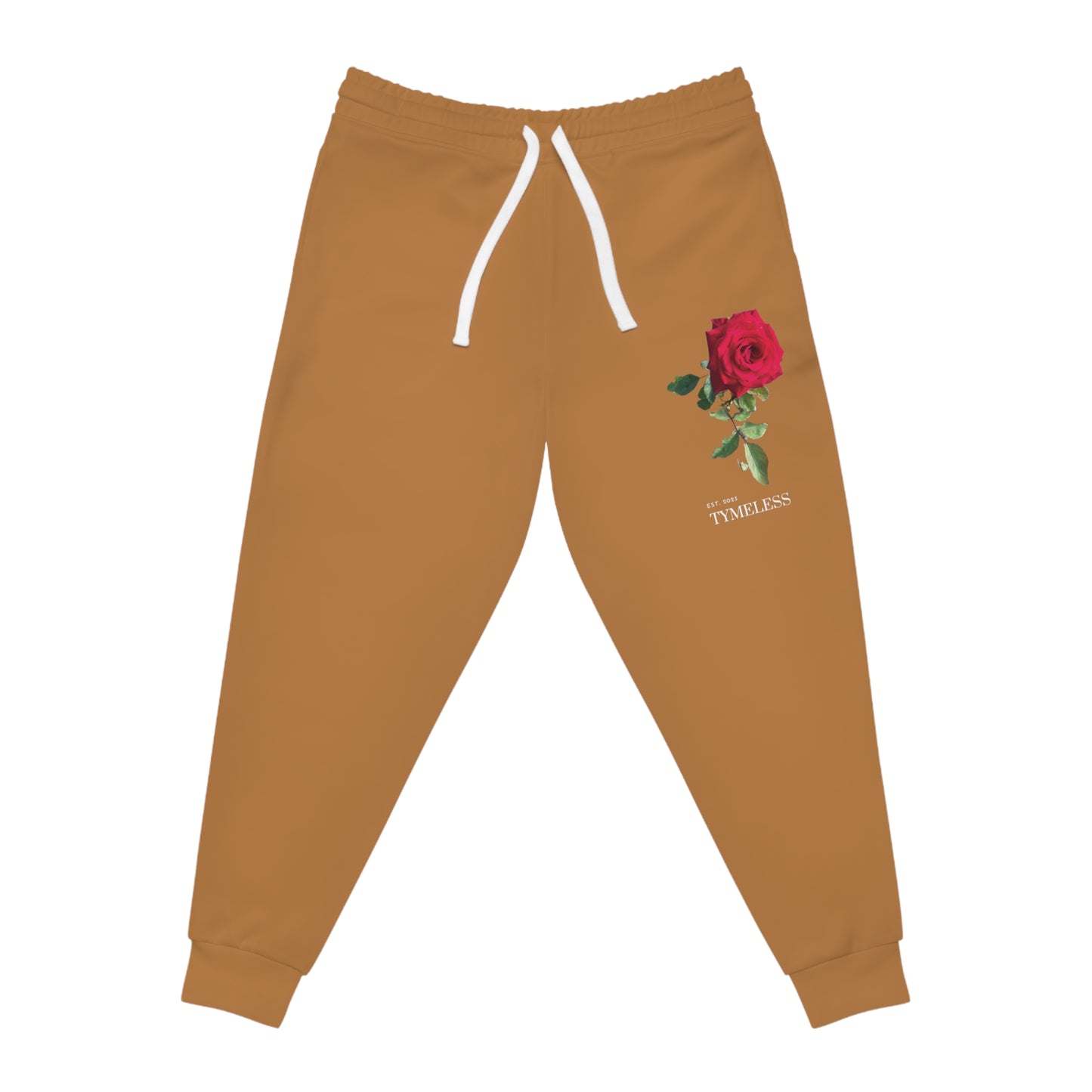 TymeLess Orange Red Rose Women Joggers