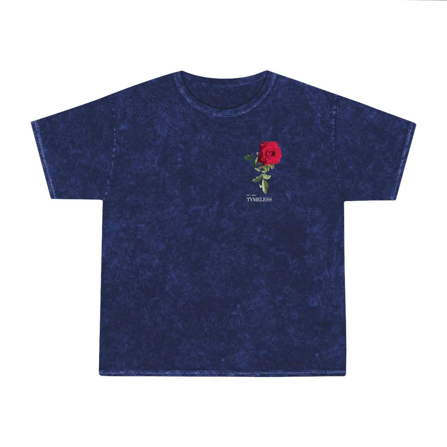 TymeLess Red Rose Mineral Wash T-Shirt