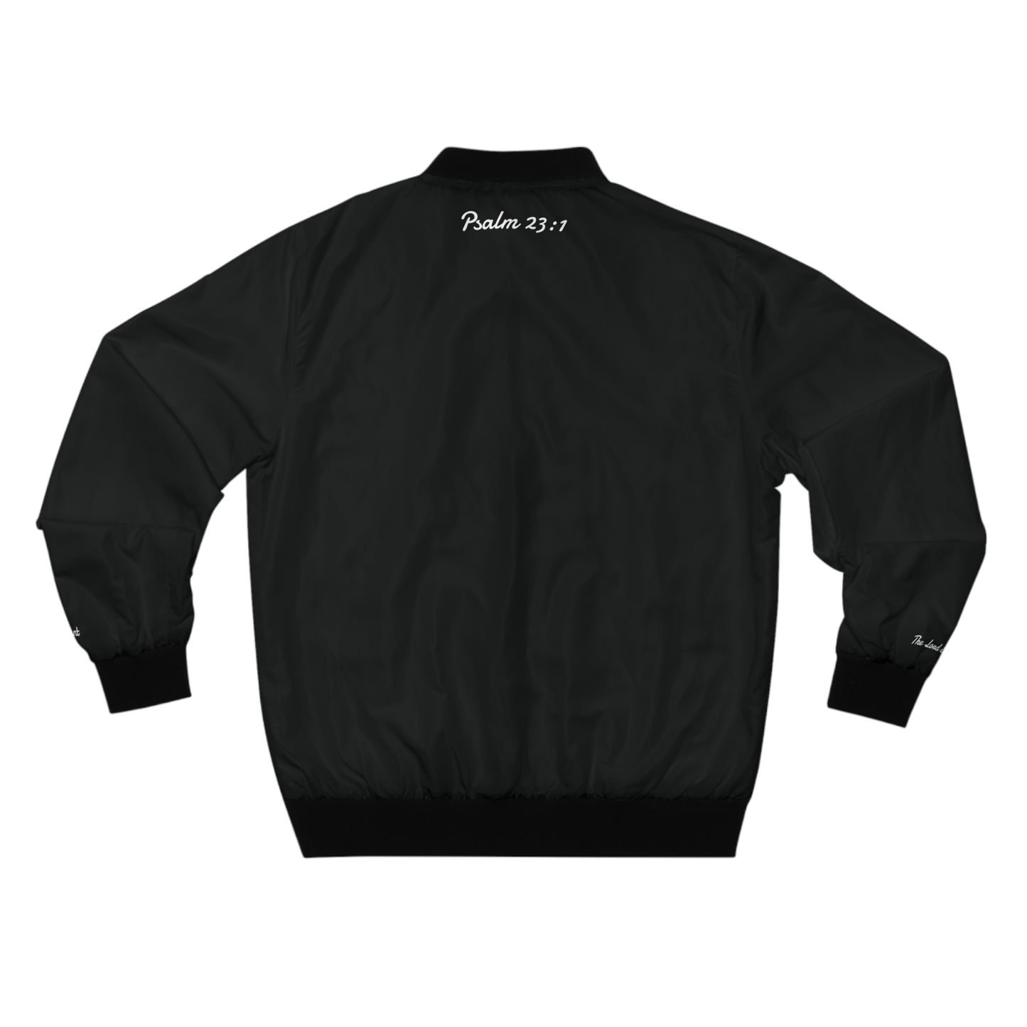 No Fear No Lack Black Bomber Jacket